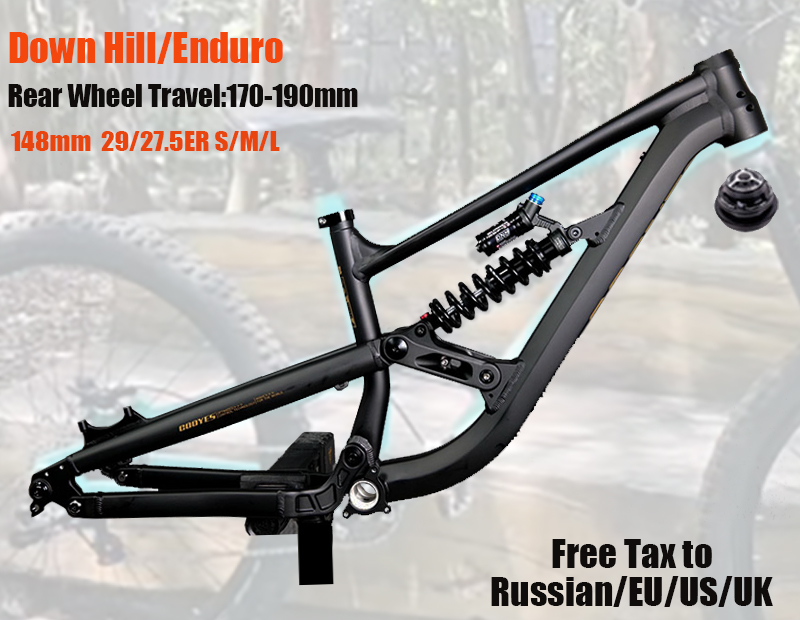 Mountain Biking Uk - Bicicleta de Enduro com Quadro de