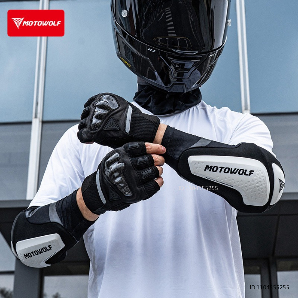 Mountain Biking Elbow Pads - Protetores de Cotovelo para Motocicleta, Respiráveis
