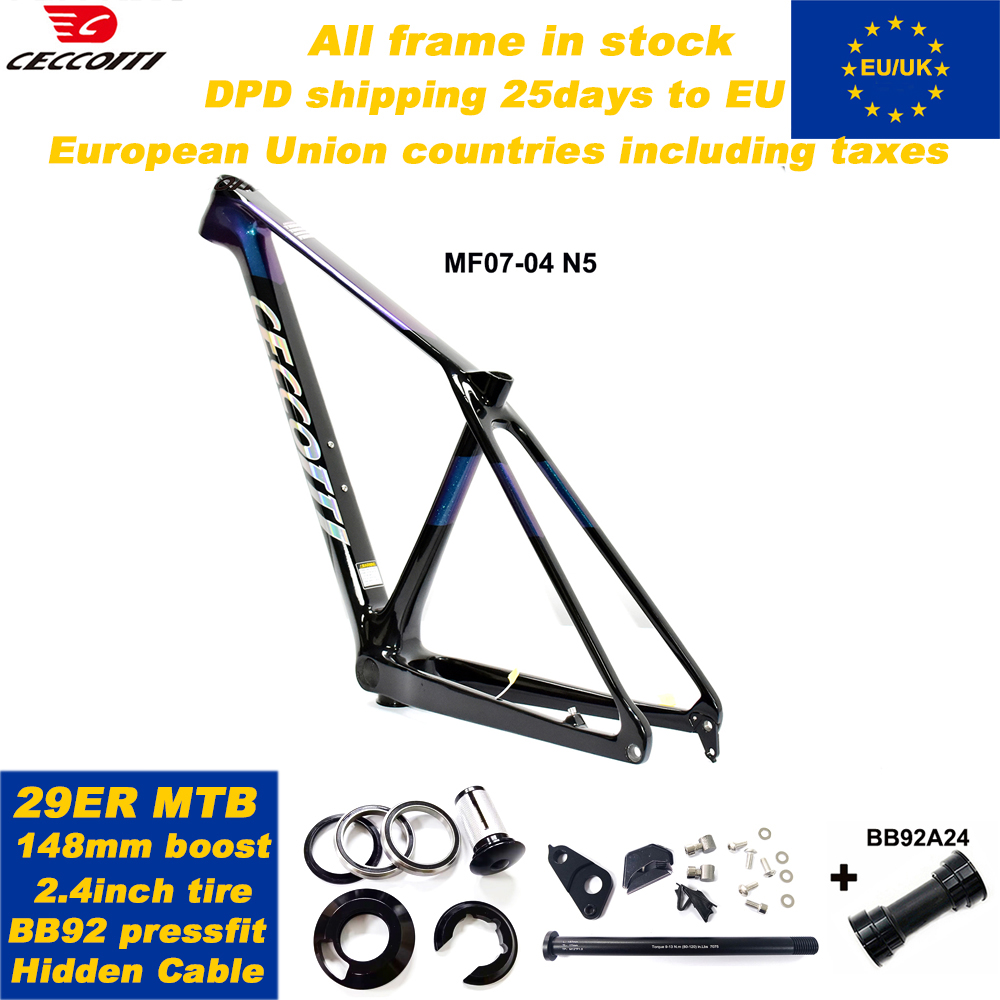 Mountain Biking Uk - Quadro de bicicleta de montanha CECCOTTI