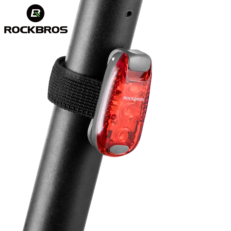 Mountain Biking Waist Pack - Rockbros luz traseira da bicicleta mini