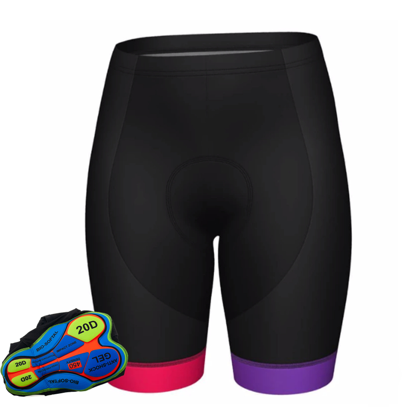 Mountain Biking Shorts Women - 20d gel almofada bicicleta collants mtb