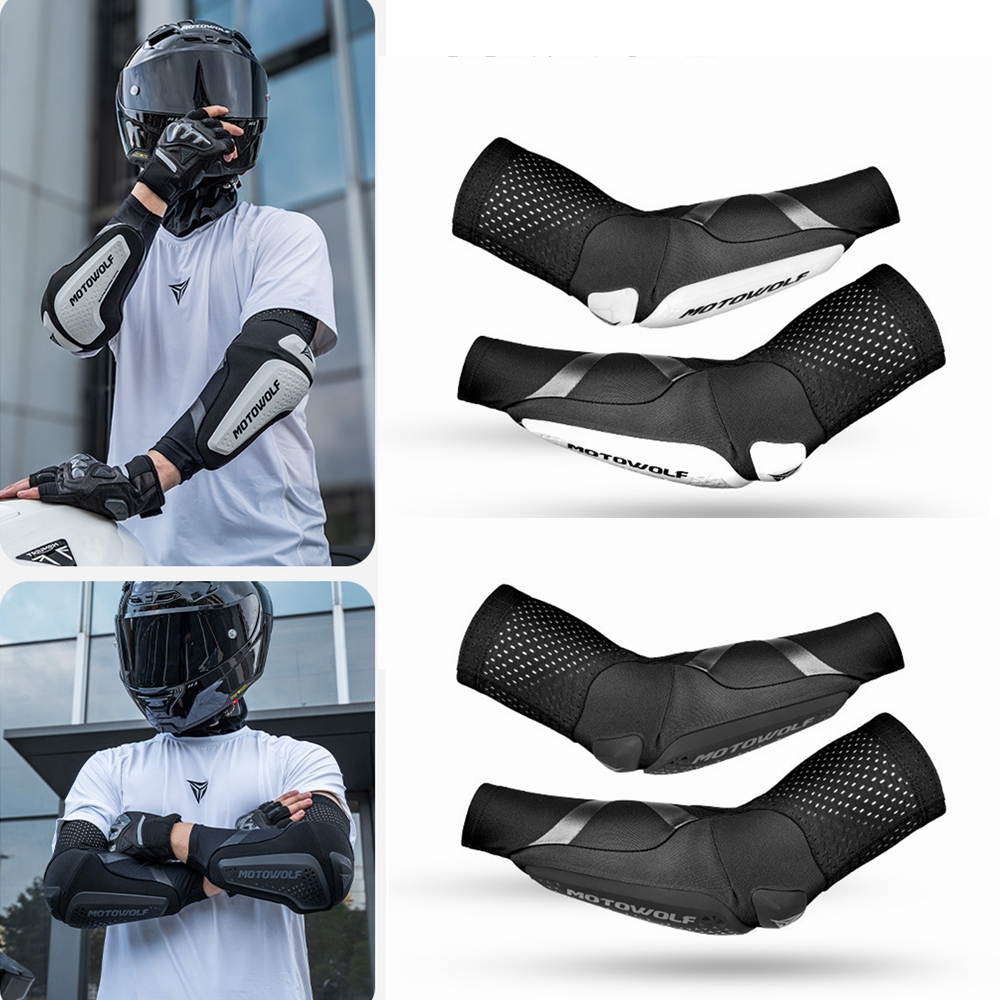 Mountain Biking Elbow Pads - Protetores de Cotovelo para Motocicleta, Protetores