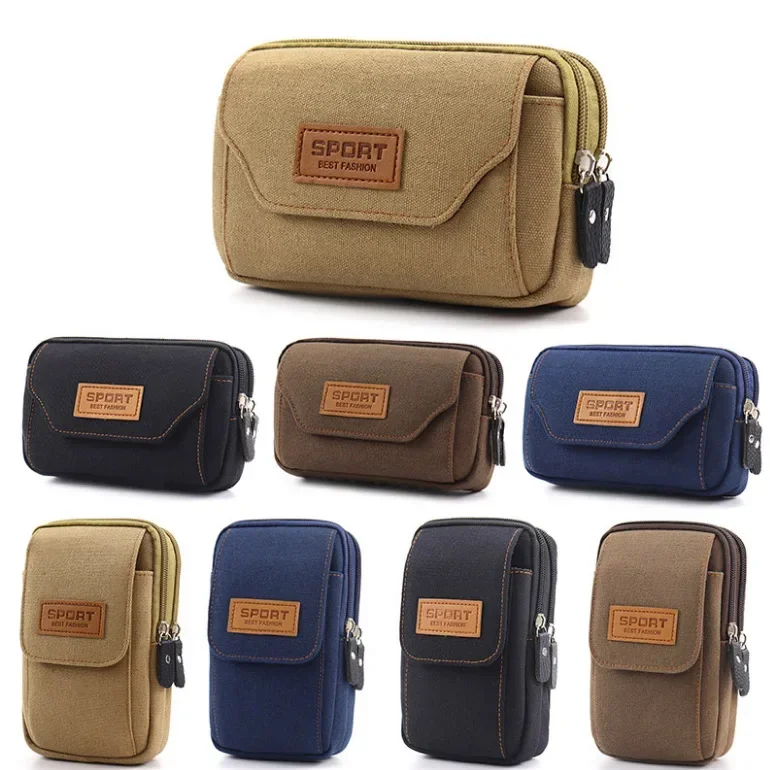Mountain Biking Waist Pack - 6.5 polegadas masculino bolsa macia cinto