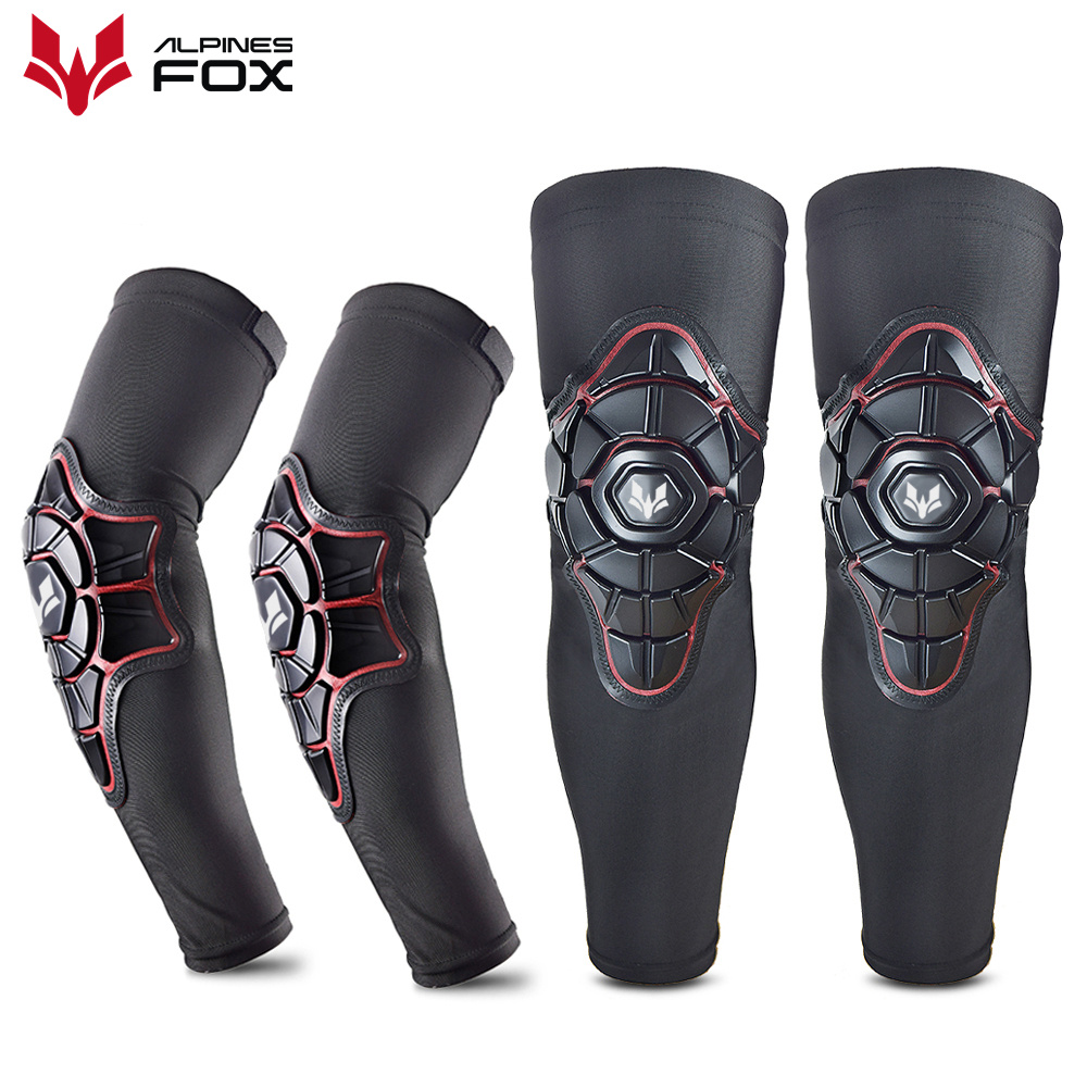 Mountain Biking Elbow Pads - Joelheiras para motocicleta masculina, cinta de