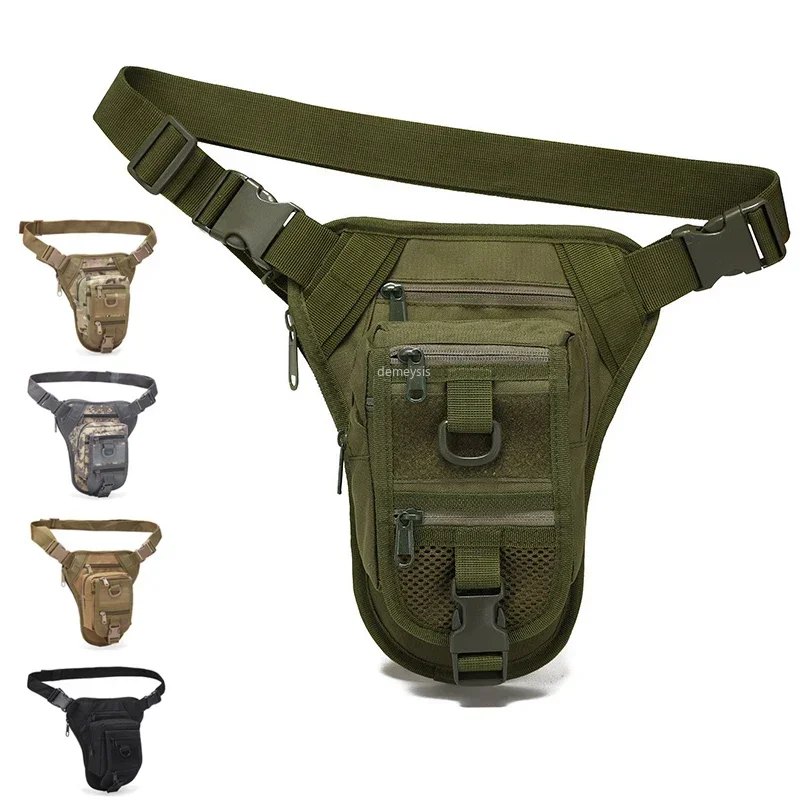 Mountain Biking Waist Pack - Saco tático combate tiro cintura perna