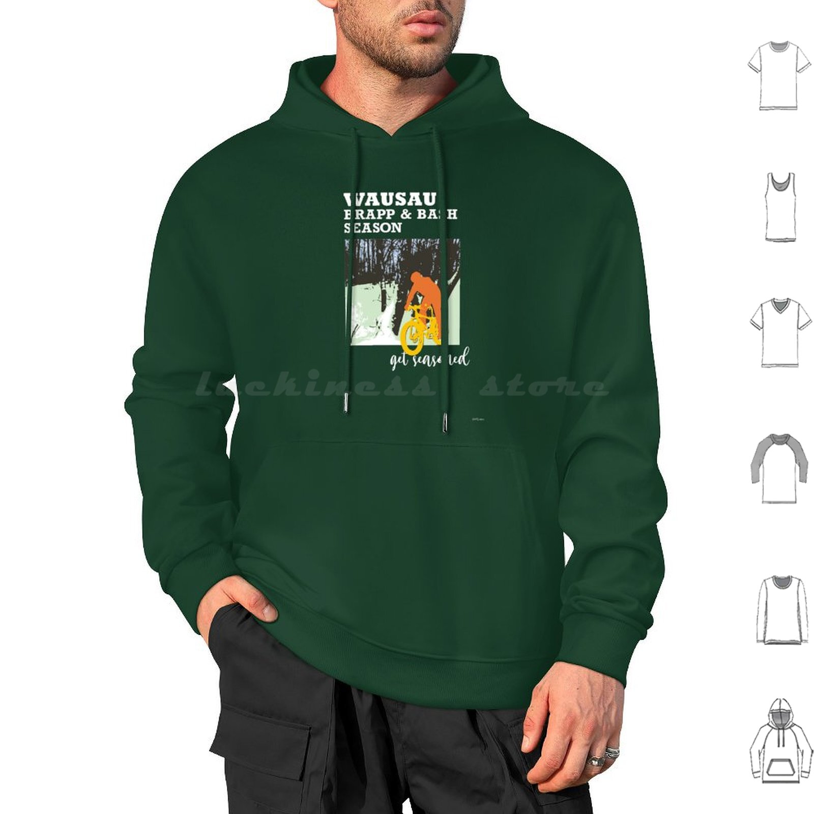 Mountain Biking Wisconsin - Wausau: Brapp & Bash Season Hoodies