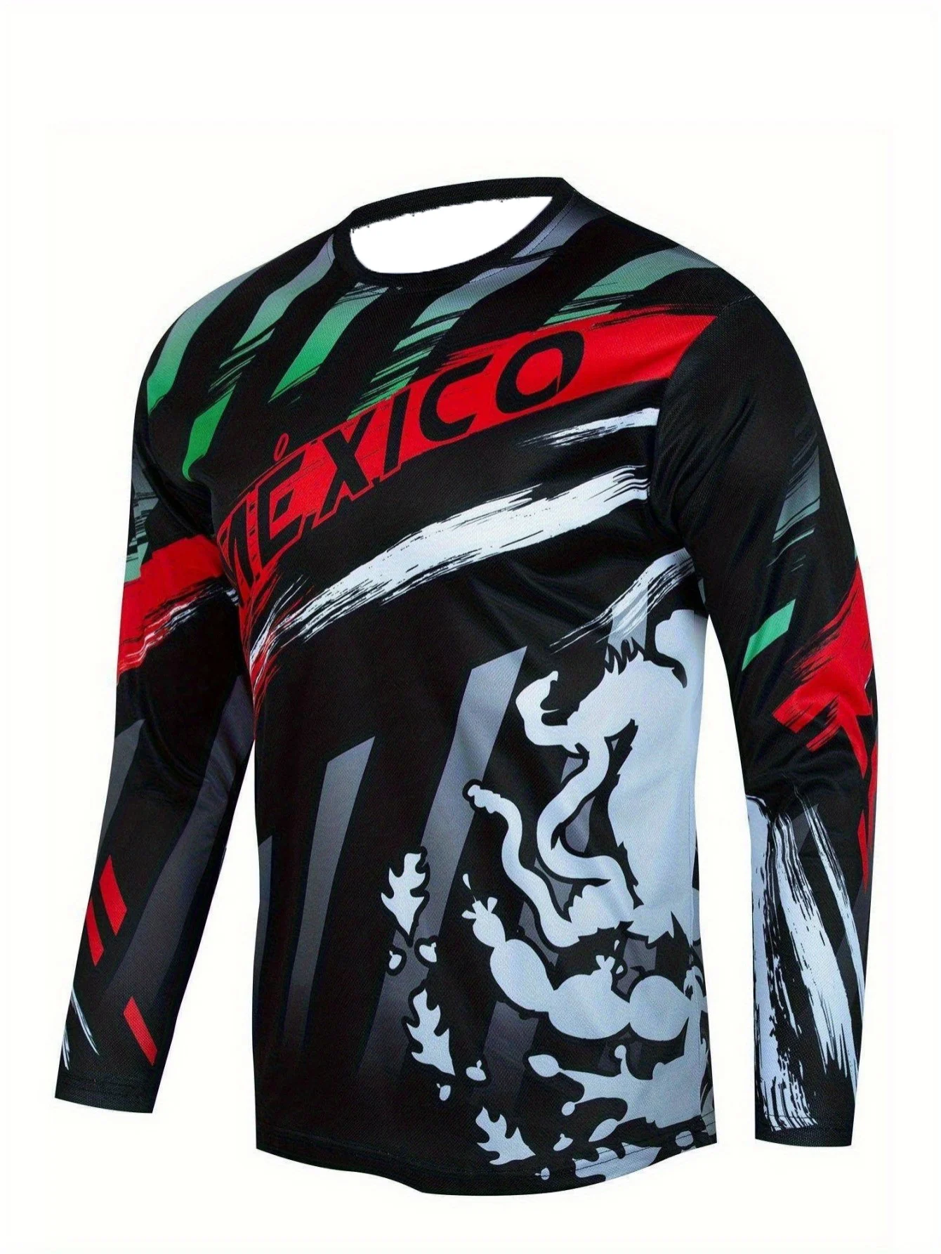 Mountain Biking For Fitness - Camiseta de Ciclismo Masculina Respirável para