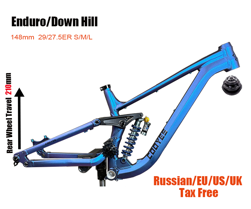 Mountain Biking Uk - Quadro de Bicicleta em Alumínio com