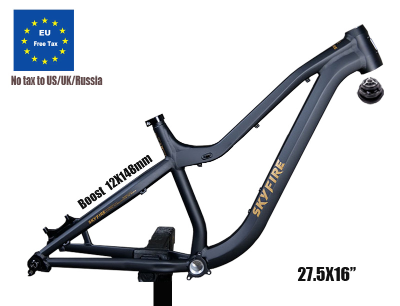Mountain Biking Uk - Quadro de Bicicleta em Alumínio para