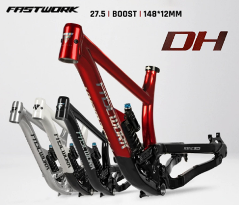Mountain Biking Uk - Quadro de Suspensão Total em Alumínio