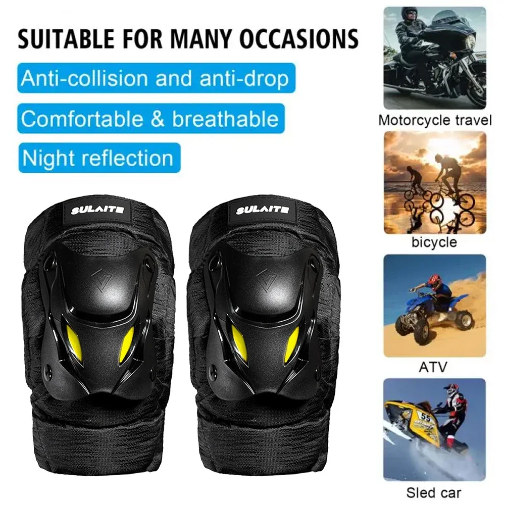 1 par de bicicleta elétrica mo - Mountain Biking Elbow Pads avaliação e preço