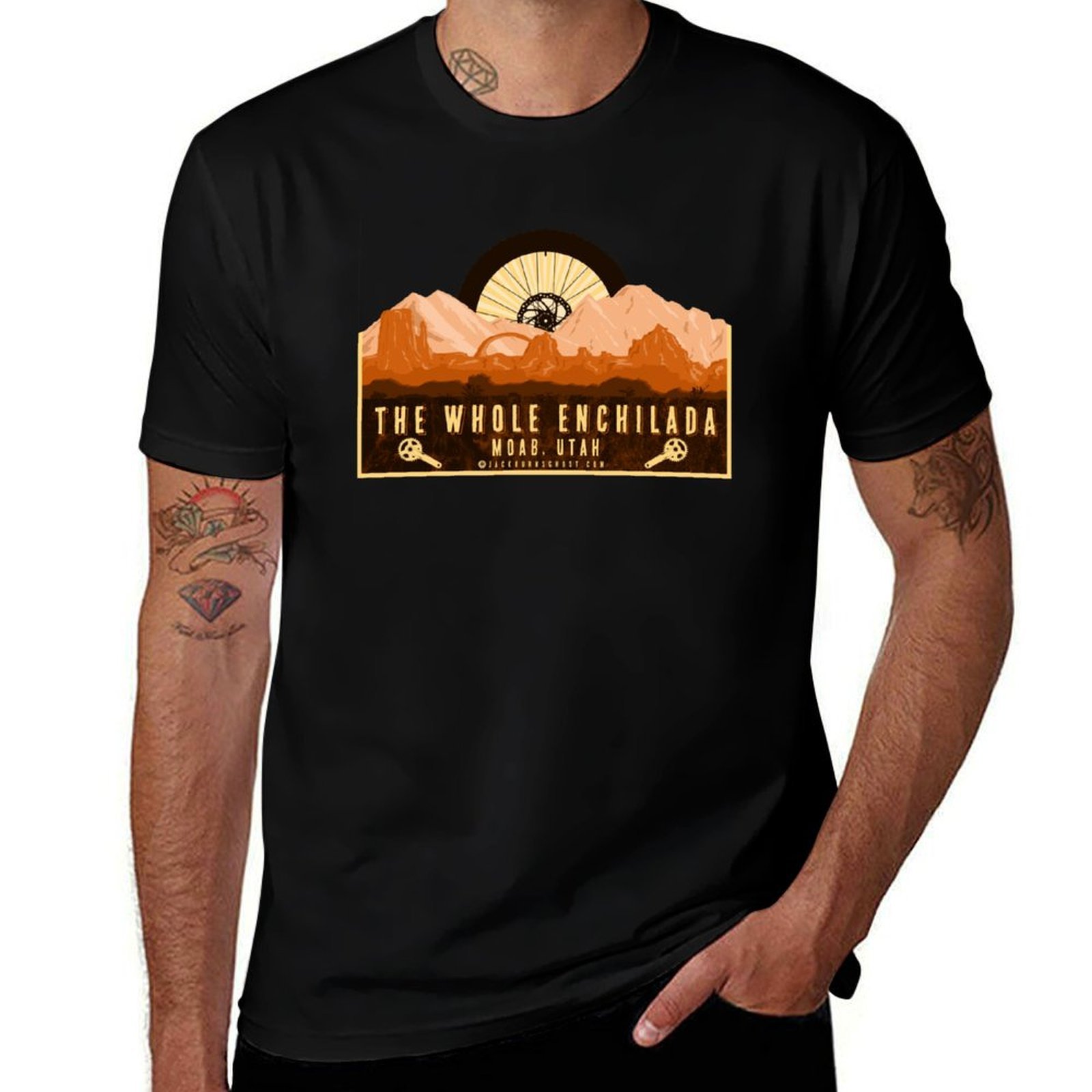 Camiseta Whole Enchilada Mount - Mountain Biking Moab avaliação e preço