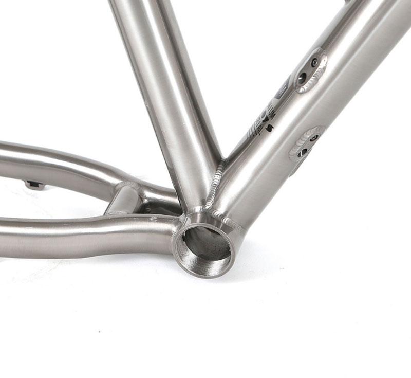 Quadro de titânio para bicicle - Mountain Biking Uk avaliação e preço