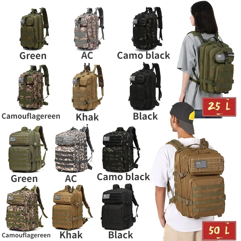 Mochila tática molle 25l/50l,  - Mountain Biking Waist Pack avaliação e preço